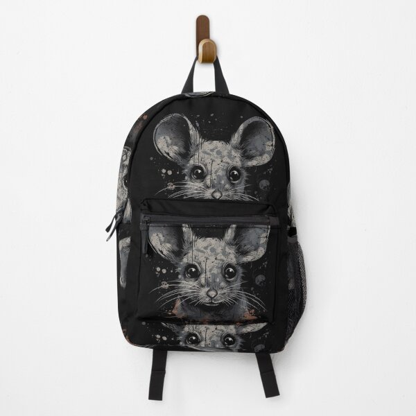 Item preview, A Street Art Distressed Grey Mouse Face designed and sold by GVRDesign.