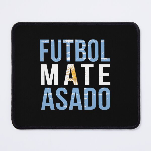 Item preview, Futbol Mate Asado, Funny Argentinian Flag Soccer Lover, Argentina Campeón Mundial Qatar 2022 designed and sold by PrintOfi.