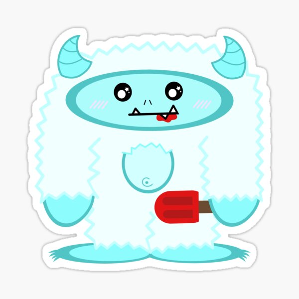 Big Puffy Yeti Sticker