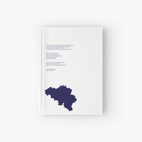 The Other Side of Belgium Hardcover Journal