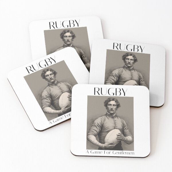 Item preview, Rugby - A game for gentlemen designed and sold by ArtShare.
