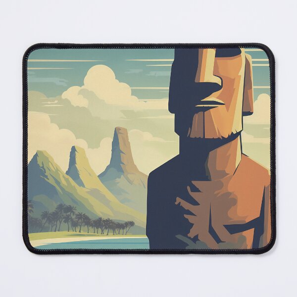 Item preview, Easter island chill Moai designed and sold by adamcr.