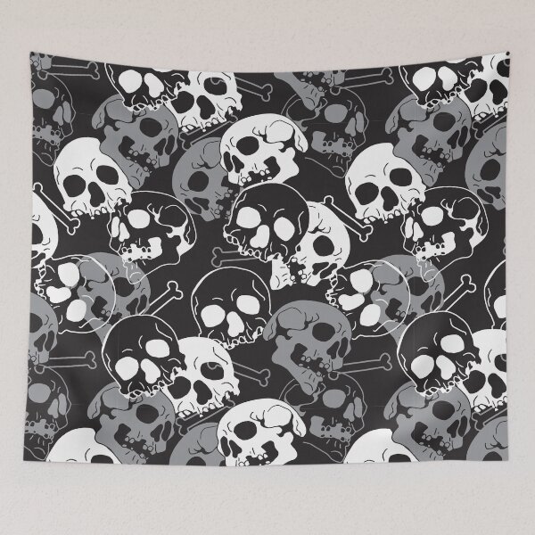 Item preview, Ethereal Enigma: Intricate Patterned Skull Design designed and sold by FlinArt.
