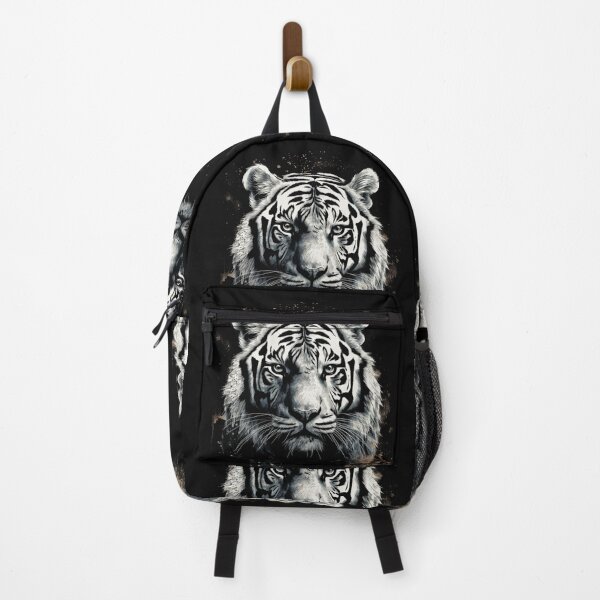 Item preview, A Distressed Street Art White Bengal Tiger designed and sold by GVRDesign.