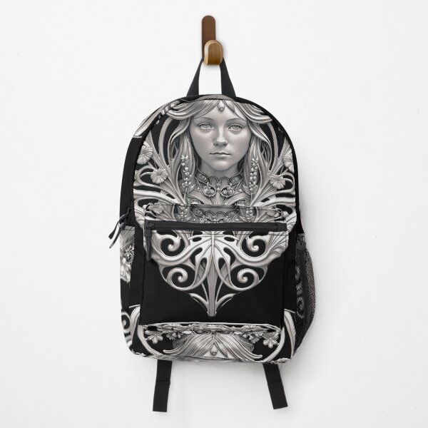 Item preview, Art Nouveau Queen Vintage Art Alphonse Mucha inspired designed and sold by artelligens.