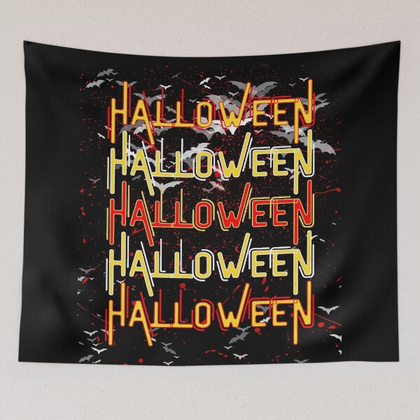 Item preview, Halloween repeatedly Halloween designed and sold by studio468.