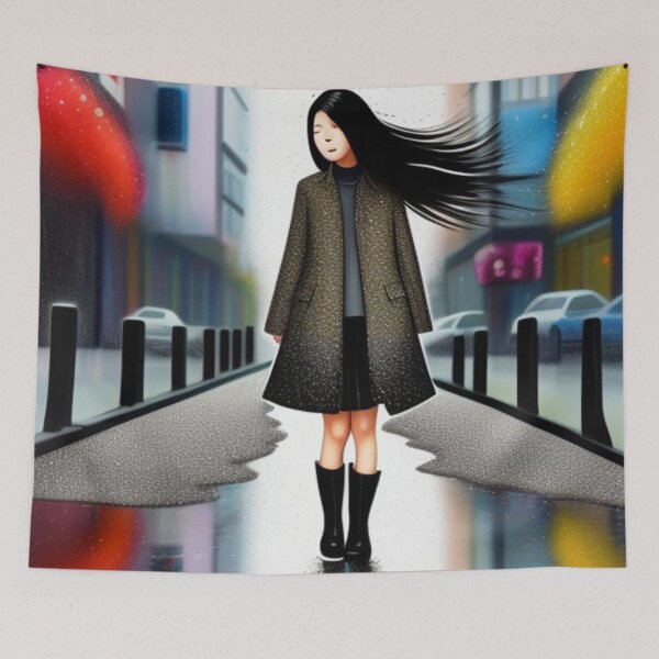 Item preview, Standing in the rain  designed and sold by Roxburylane.