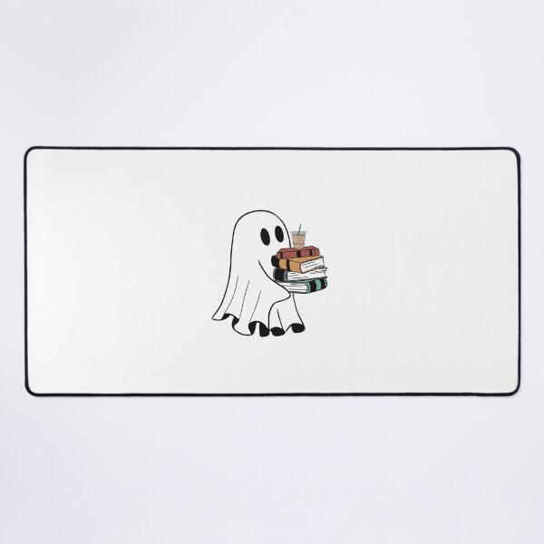 Item preview, Ghost with books & iced coffee designed and sold by cjharbor.