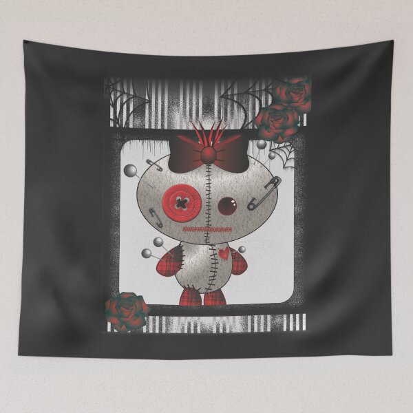 Item preview, Voodoo Goth Doll designed and sold by zerrdesign.