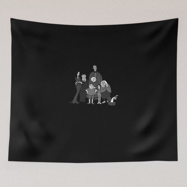 Item preview, The Addams family bw   designed and sold by CALECKWOOD12.
