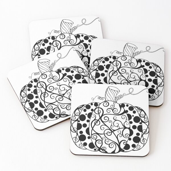 Item preview, Scroll & Dots Pumpkin designed and sold by lezell.