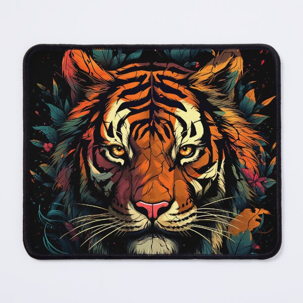 Item preview, The Sailor tiger in digital artwork 4 designed and sold by eyestetix.