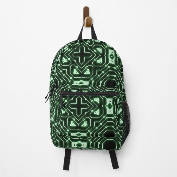 Item preview, Green and Black All Over Circuit Board Pattern designed and sold by ToadsWorkshop.