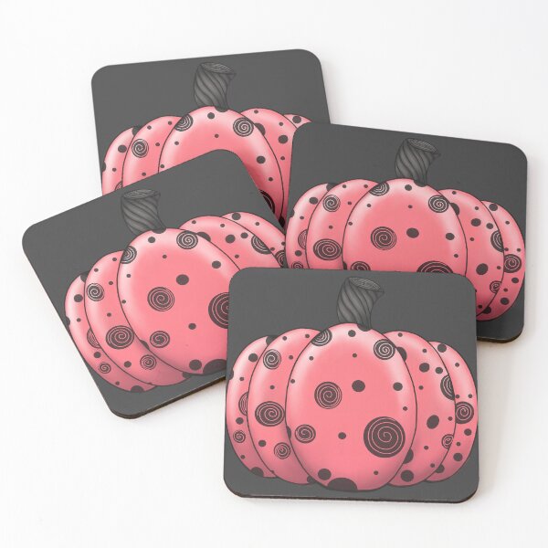 Item preview, Spiral & Dot Pink Pumpkin designed and sold by lezell.