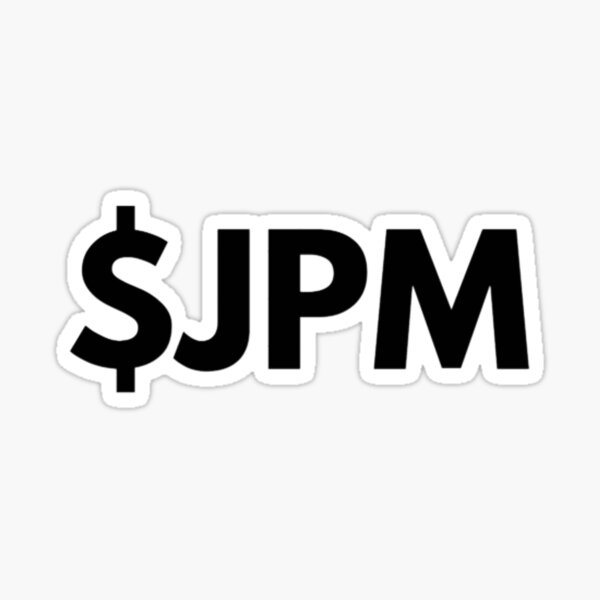 Jp Morgan Logo Stickers for Sale