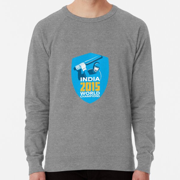 India Cricket 2015 World Champions Shield Lightweight Sweatshirt