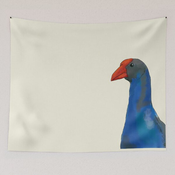 Item preview, Pukeko designed and sold by LizCoatsArtNZ.
