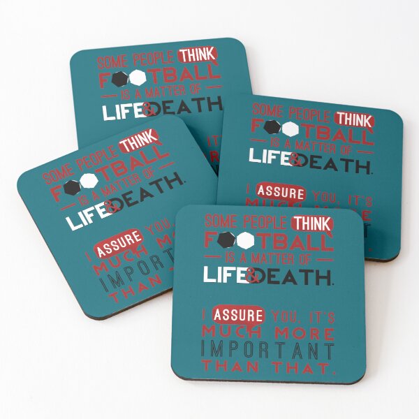 Item preview, Football is a Matter of Life and Death designed and sold by fatumajjowers.