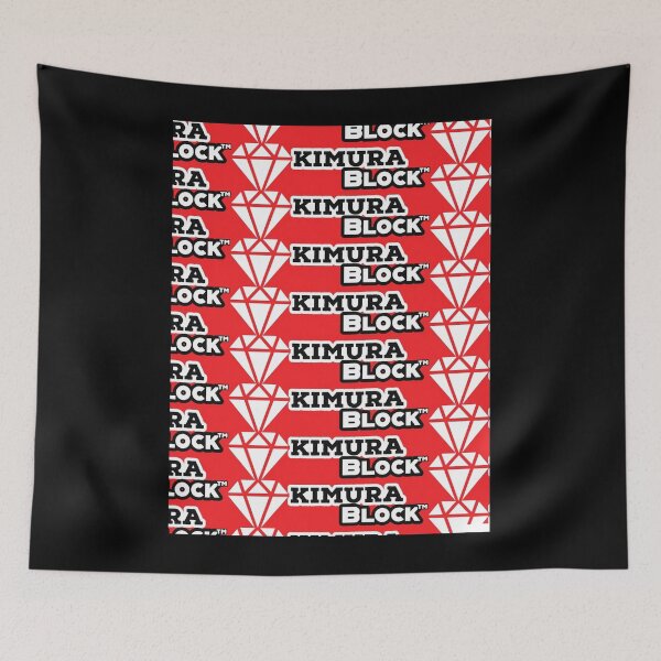 Item preview, Kimura BLOCK red logo  designed and sold by CHELSEONZALEZ.