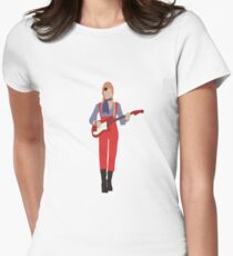 David Bowie Women's Fitted T-Shirt