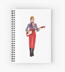 David Bowie Spiral Notebook