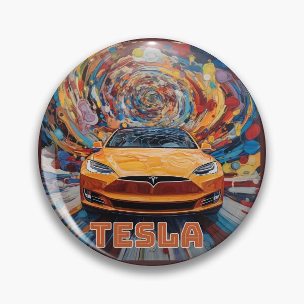 Item preview, Tesla Art, Modern Car Art, 005 designed and sold by abundancevibes.