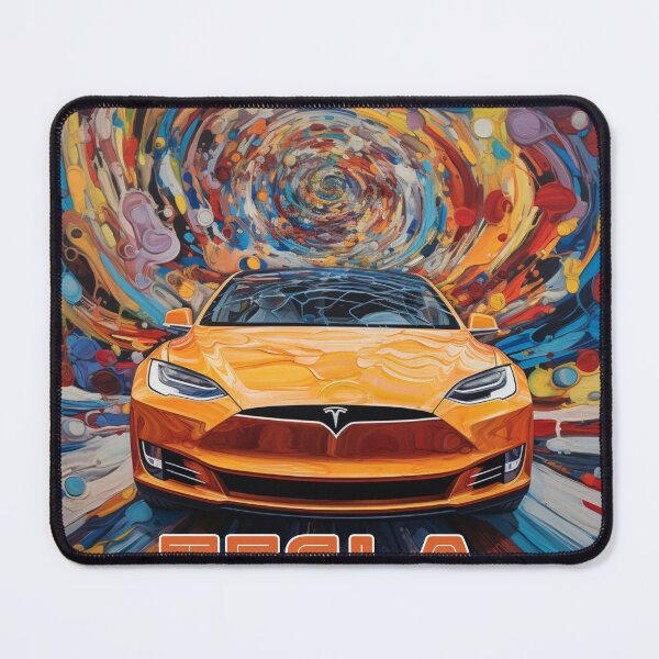 Item preview, Tesla Art, Modern Car Art, 005 designed and sold by abundancevibes.