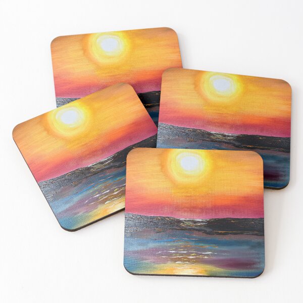 Item preview, Sunset over water designed and sold by Jackiekatz1.