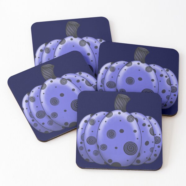 Item preview, Spiral & Dot Pumpkin in Purple designed and sold by lezell.