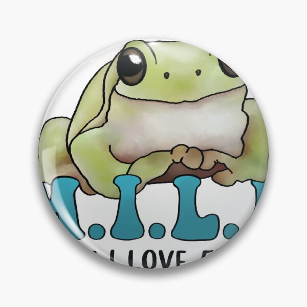 Item preview, MILF Man I Love Frogs Sticker designed and sold by Joelle Krueger.