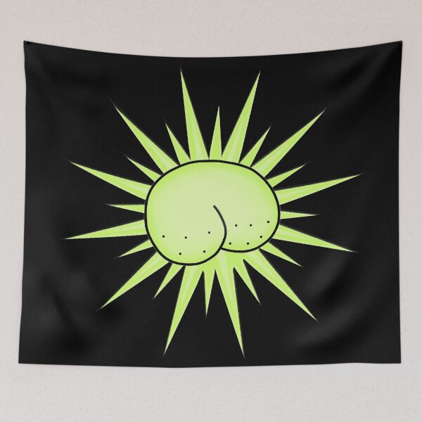 Item preview, Glowing Neon thiCC Butt Logo designed and sold by thicc216.