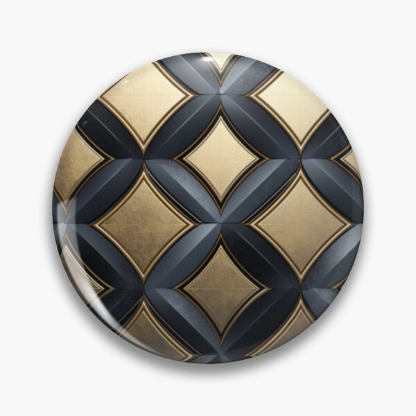 Item preview, black and gold chain link pattern designed and sold by DanieWoods.