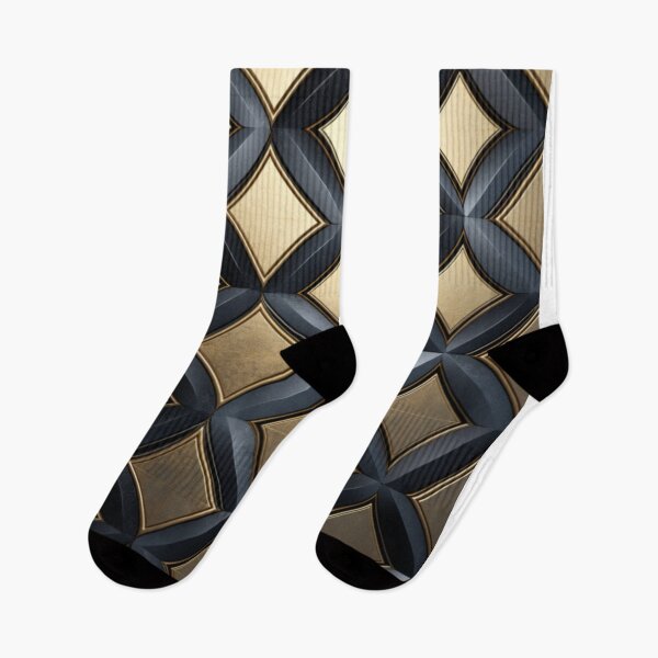 Item preview, black and gold chain link pattern designed and sold by DanieWoods.