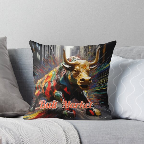 Item preview, Bull Market Art, Modern Art,  designed and sold by abundancevibes.