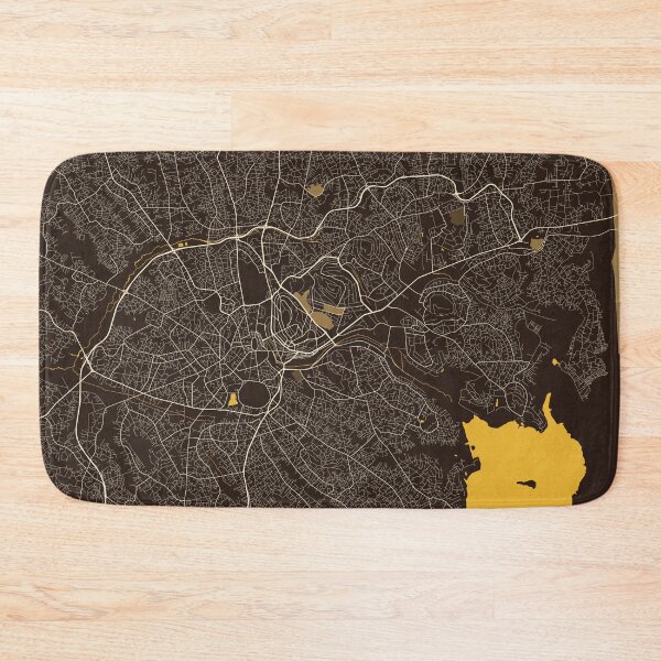 Item preview, Kampala City Map of Uganda - Pastel designed and sold by deMAP.
