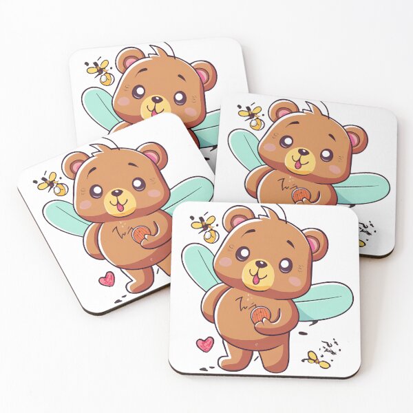 Item preview, Love Cute Bear designed and sold by SabyDigitalArt.