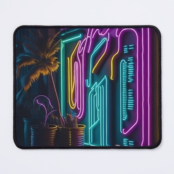 Item preview, Neon Dreams: Radiant Artwork Illuminated designed and sold by Glitchart66.