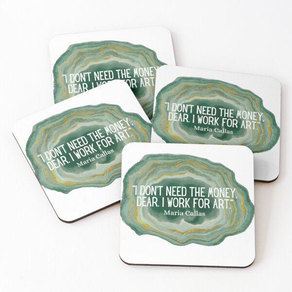 Item preview, Maria Callas quote designed and sold by The Justice Edit.