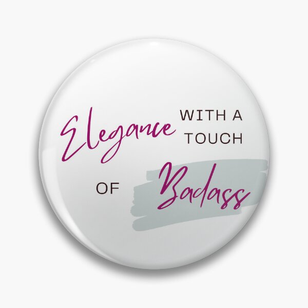Item preview, Elegance with a Touch of Badass designed and sold by culasse06.