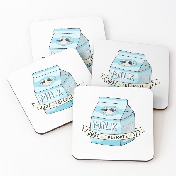 Item preview, Just Tolerate It Lactose Intolerance Sticker designed and sold by Joelle Krueger.