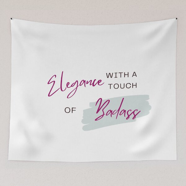 Item preview, Elegance with a Touch of Badass designed and sold by culasse06.