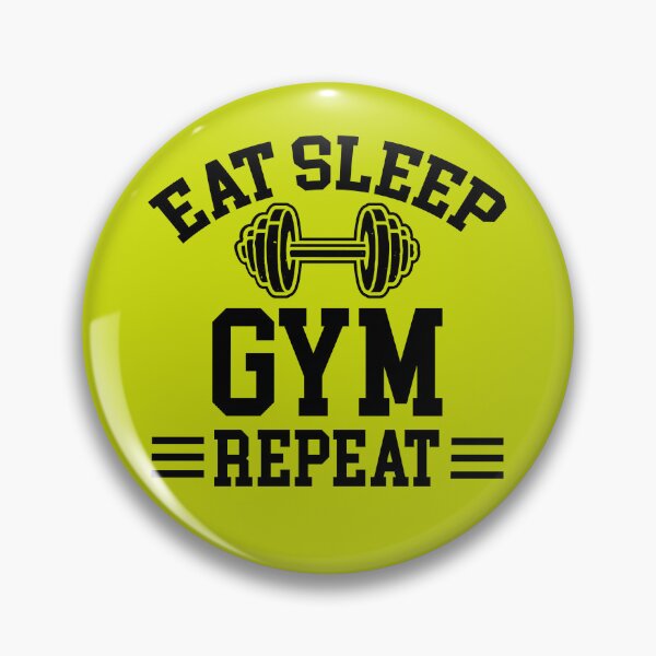 Item preview, Eat Sleep Gym Repeat, Training / Workout /Gym Lover /Motivational  designed and sold by DesignHouse07.