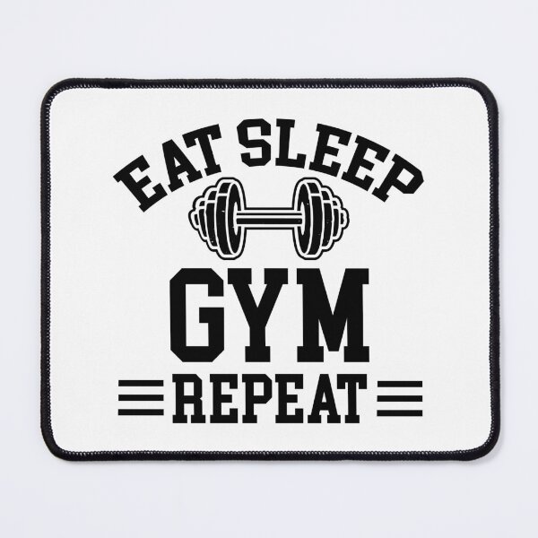 Item preview, Eat Sleep Gym Repeat, Training / Workout /Gym Lover /Motivational designed and sold by DesignHouse07.