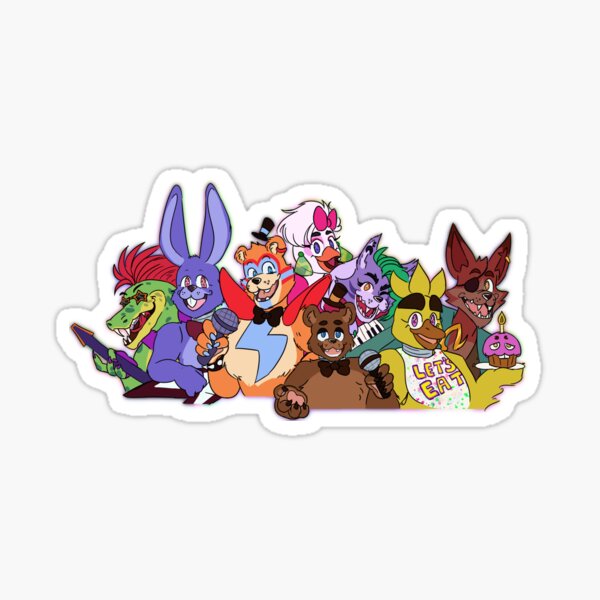 Five Nights At Freddy's Free Hugs Sticker