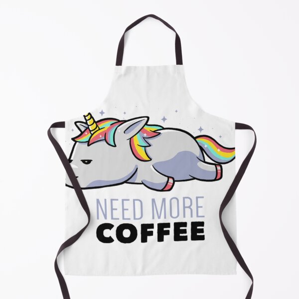 Item preview, Need More Coffee Lazy Unicorn Gift designed and sold by RobertAElliott.