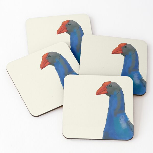 Item preview, Pukeko designed and sold by LizCoatsArtNZ.