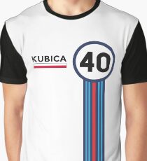 F1 2018 - # 40 Kubica Grafik T-Shirt
