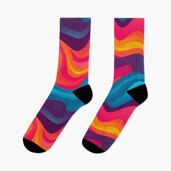 Item preview, Wavy Abstract Colorful Pattern designed and sold by christiangates.