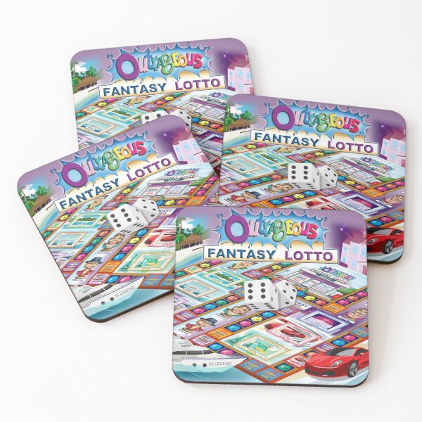 Item preview, OUTRAGEOUS FANTASY LOTTO - Get Lucky designed and sold by OutrageousTM.