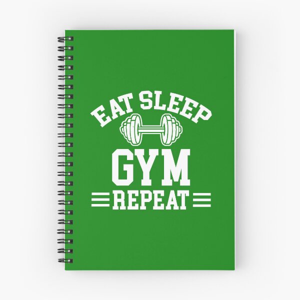 Item preview, Eat Sleep Gym Repeat, Training / Workout /Gym Lover /Motivational  designed and sold by DesignHouse07.